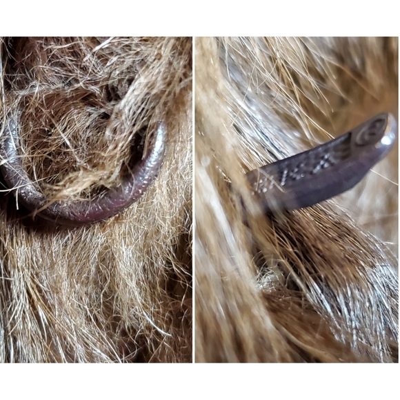 SOLD curly lamb fur coat - Picture 13 of 16